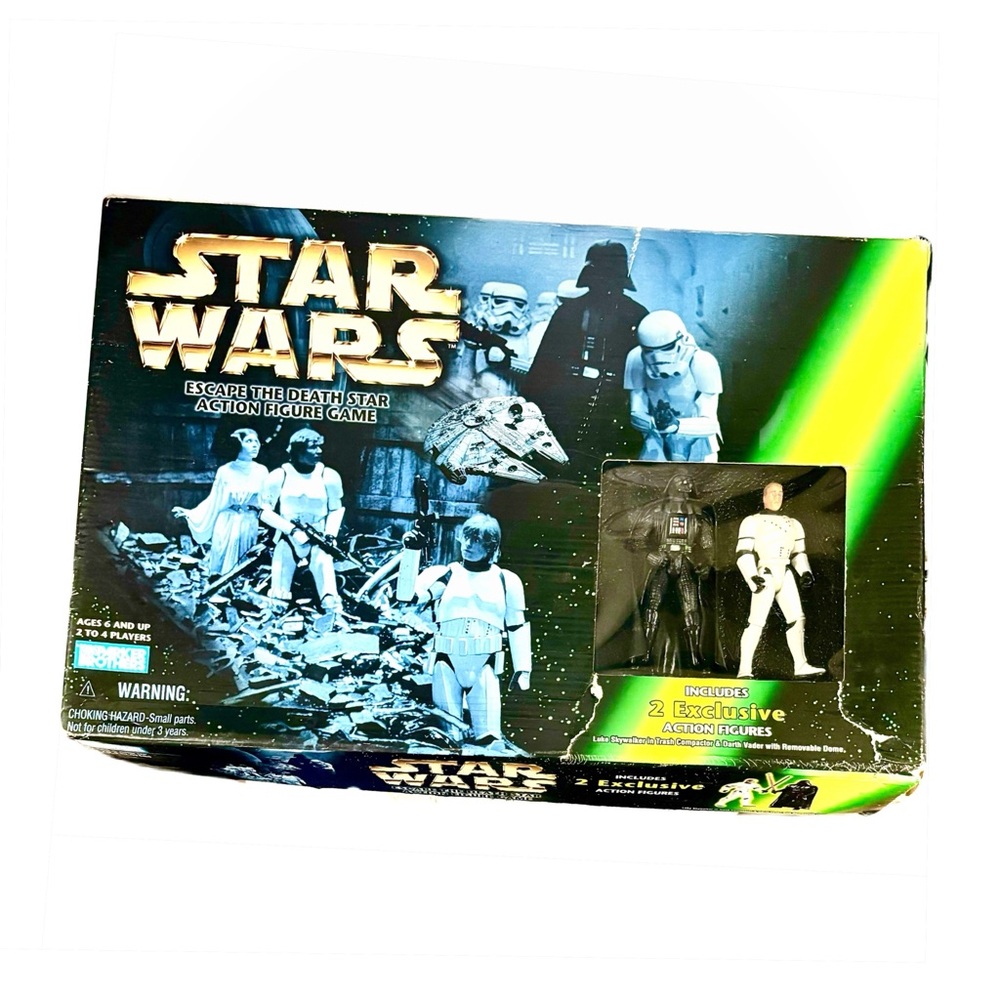 Star Wars Action Figure Game - Black, White, Green